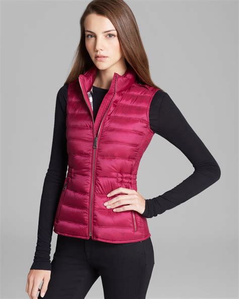 women's burberry vest